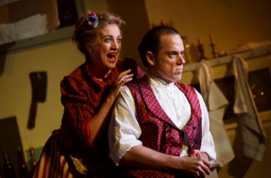 Sweeney Todd
OFF-BROADWAYDRAMA
BARROW STREET THEATRE
27 BARROW STREET
SYNOPSIS: A barber who was unjustly imprisoned for years by a corrupt judge returns to England bent on revenge — a revenge that turns indiscriminately murderous, leading his resourceful accomplice, Mrs. Lovett, to bake the victims into meat pies.

The Barrow Street Theatre will be turned into a working pie shop for the production.

Director: Bill Buckhurst

Starring: 
Jeremy Seacomb, Siobhan McCarthy, Duncan Smith, Joseph Taylor (until April 9, 2017)
Norm Lewis, Carolee Carmello, Jamie Jackson, John Michael Lyles (starting April 11, 2017)
Matt Doyle, Alex Finke, Betsy Morgan, Brad Oscar, Colin Anderson, Liz Pearce, Monet Sabel

Design by Simon Kenny
Music Supervision & Arrangement by Benjamin Cox
Music Direction by Matt Aument
Movement Direction by Georgina Lamb
Lighting Design by Amy Mae
Sound Design by Matt Stine
Prop Master: Ray Wetmore

Chef & Pie Maker: Bill Yosses
Assistant Pie Maker: Roberto Welch
Food Consultation by Flavor Memory

Show Times: Tuesday – Thursday @7:30pm, Friday @8pm, Saturday @2:30pm and @8pm, Sunday @2:30pm and @7:30pm

www.barrowstreettheatre.com
MUSIC: STEPHEN SONDHEIM
BOOK: HUGH WHEELER
LYRICS: STEPHEN SONDHEIM