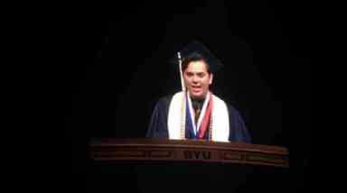 BYU Valedictorian Comes Out on the Graduation Stage