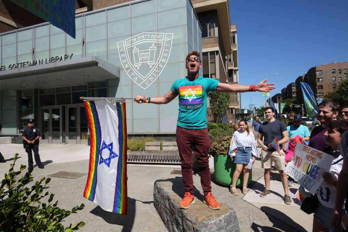 Pride event at Yeshiva University