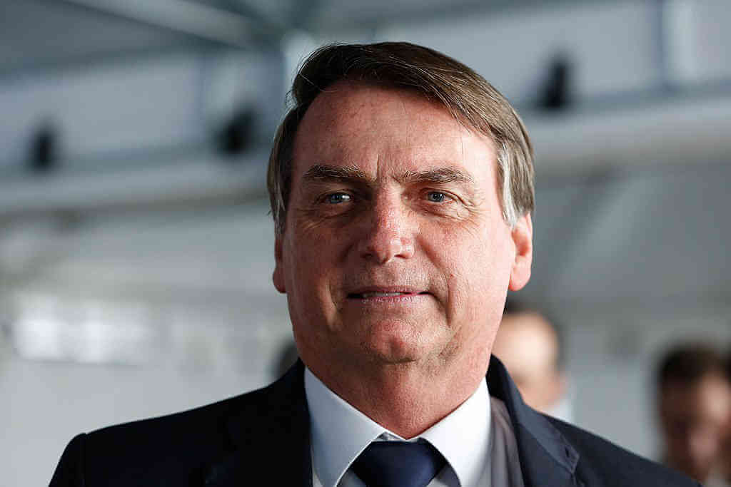 Bolsonaro Tells Reporter His Face Looks Gay