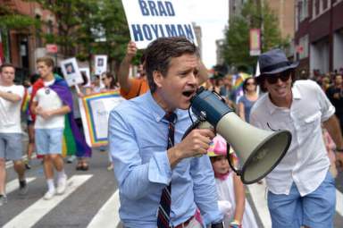 Brad-hoylman marching