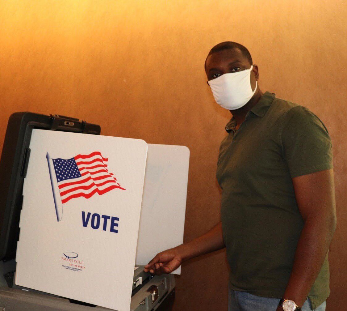 Mondaire Jones voting