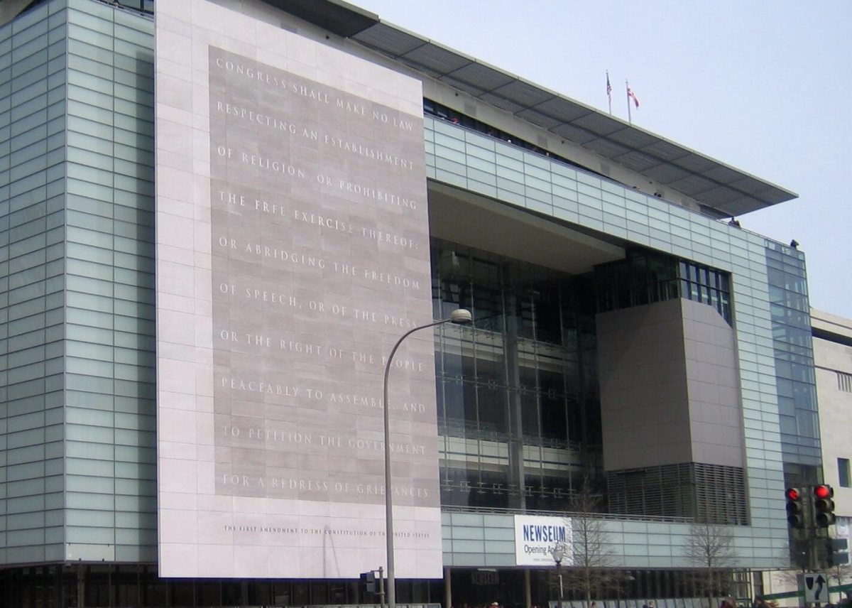 Newseum first amendment