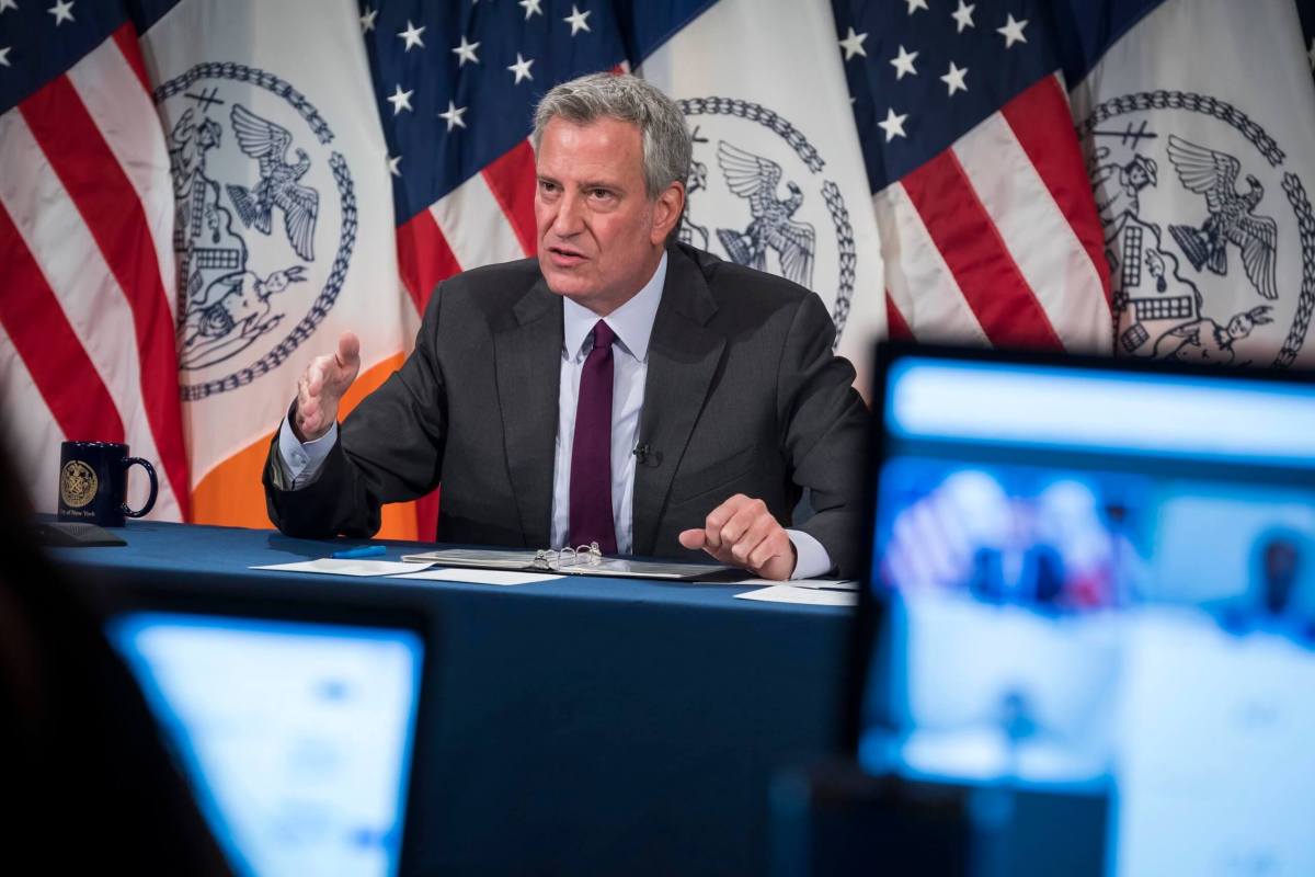 mayor de blasio solitary