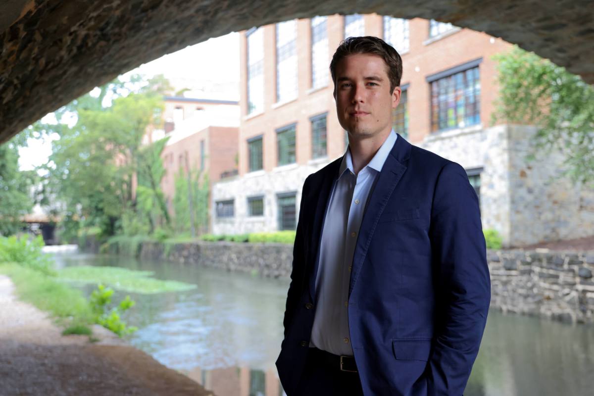 Giancarlo Granda poses for a portrait in Washington