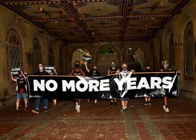 protests no more years