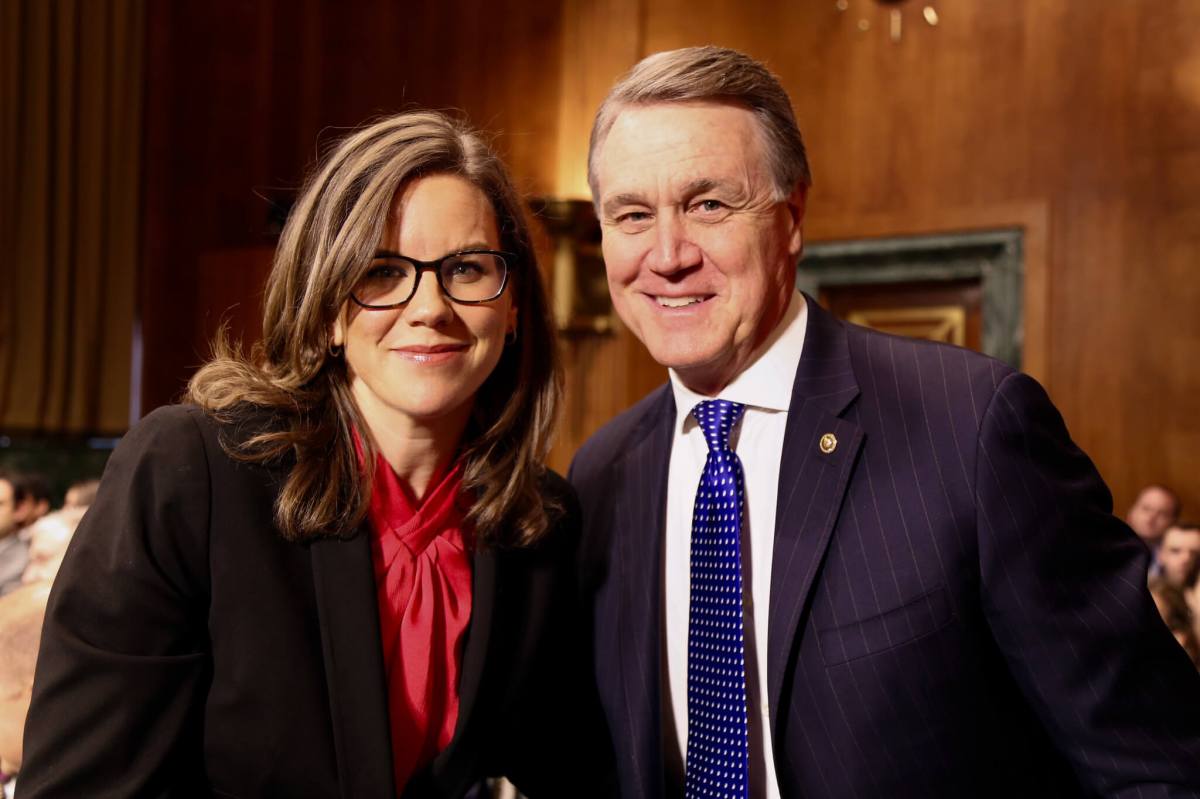 judge britt grant with David Perdue