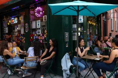 Cubbyhole and Henrietta Hudson bars prepare to celebrate Pride in New York City