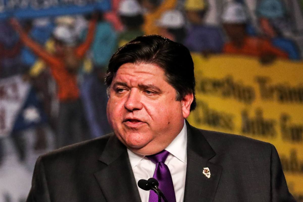 llinois Governor J.B. Pritzker delivers remarks at the North America’s Building Trades Unions (NABTU) 2019 legislative conference in Washington