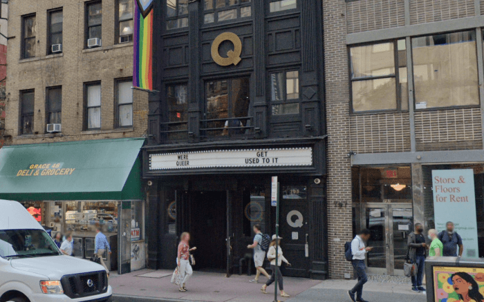 The now-shuttered Hell's kitchen nightclub known as The Q.