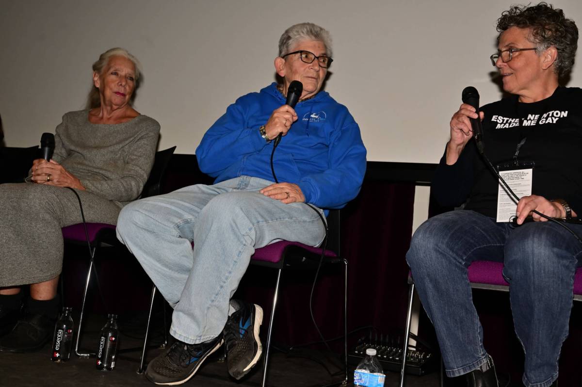 Amber Hollibaugh, Esther Newton, and Jean Carlomusto