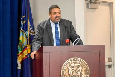 Manhattan District Attorney Alvin Bragg