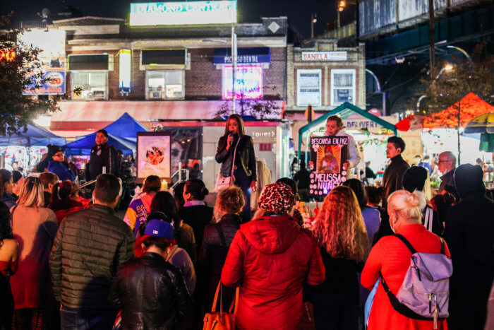 Vigil for Melissa Núñez in Queens.