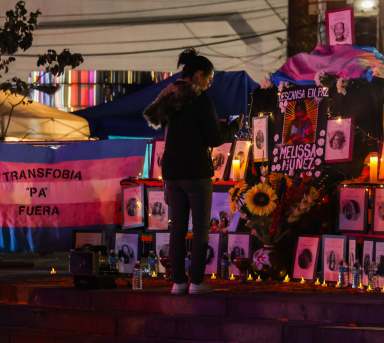 Corona Plaza vigil