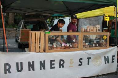 Runner & Stone booth at Union Square