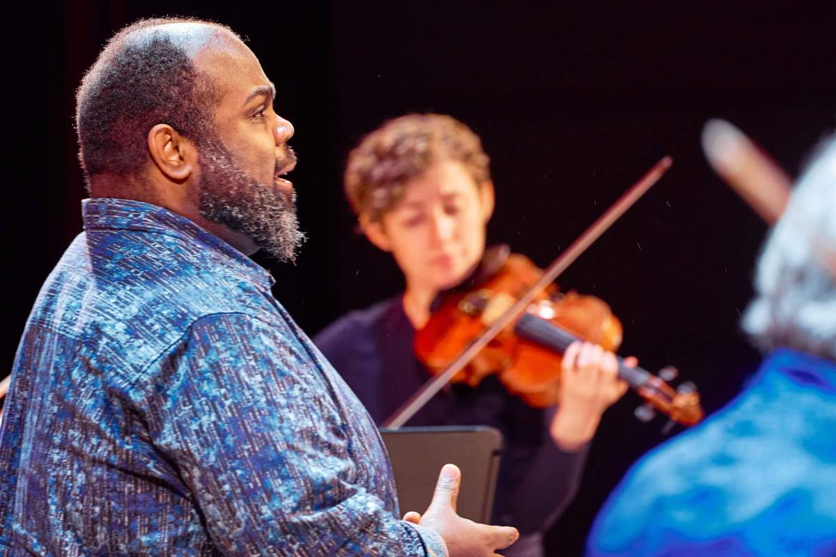 An all-Bach concert featuring out gay countertenor Reginald Mobley.