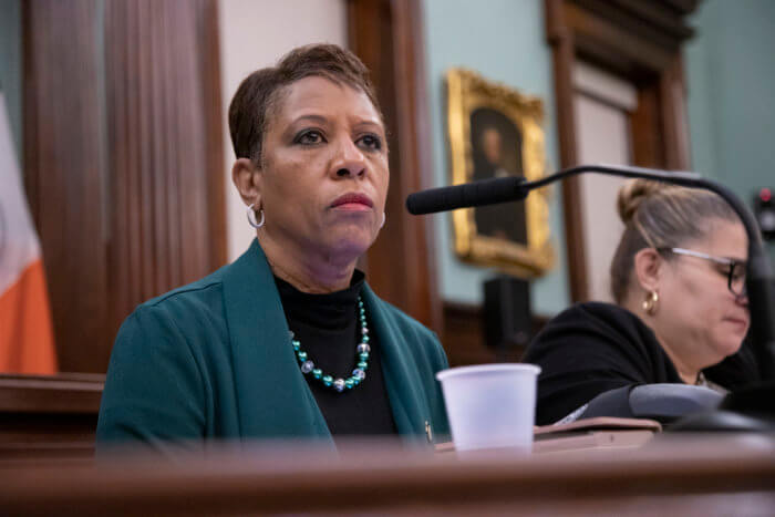 Council Speaker Adrienne Adams at City Hall.