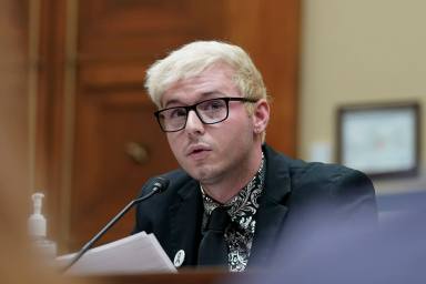 Michael Anderson testifies before a House Oversight Committee hearing,