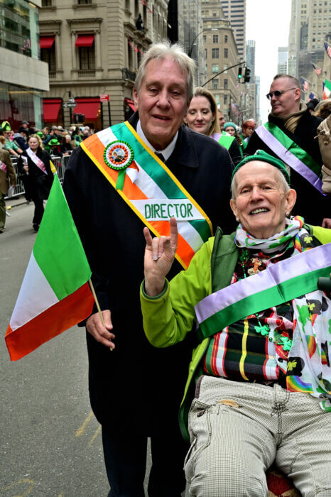 Former Councilmember Daniel Dromm and Randy Wicker.