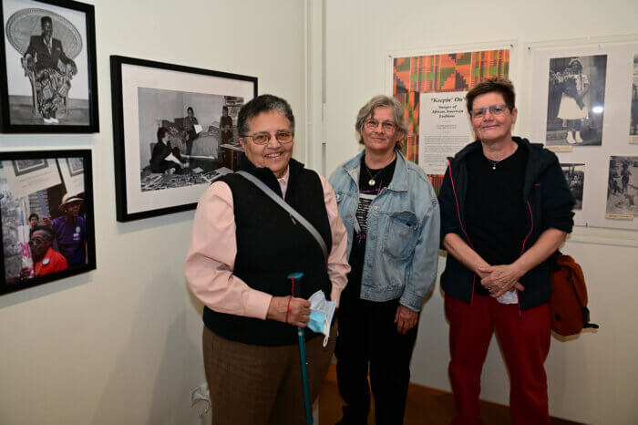 Paula Grant, Morgan Gwenwald and Saskia Scheffer.