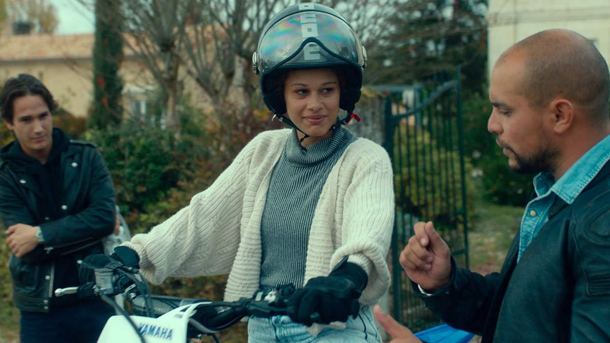 Three people in a scene from "Rodeo."