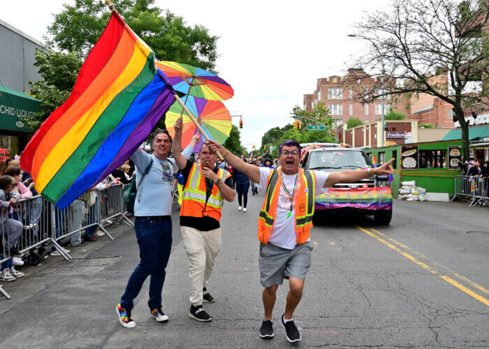 The Rockaway Pride team.