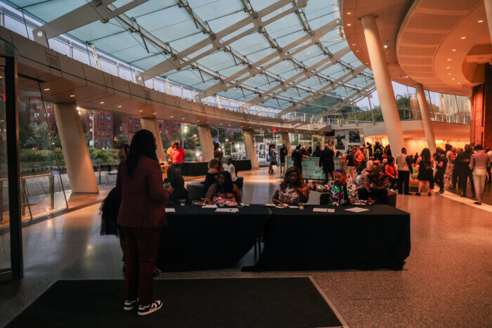 The scene at Brooklyn Museum for NYC Black Pride.