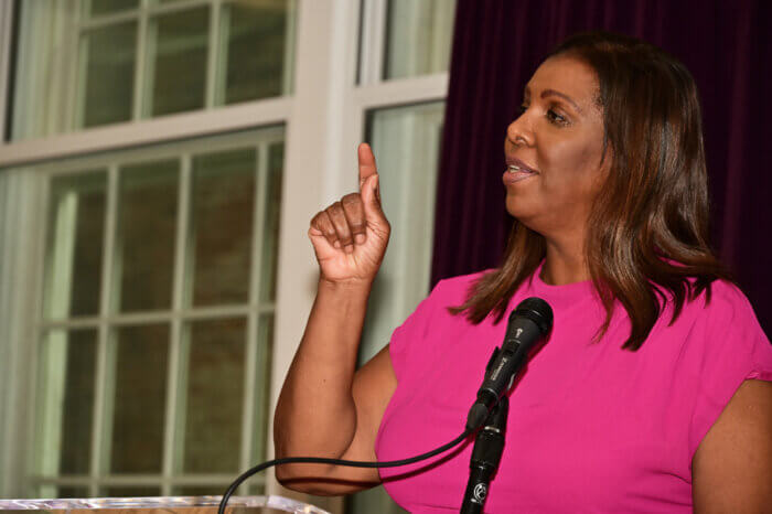 New York State Attorney General Letitia James.