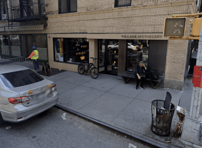 Village Apothecary's pharmacy is at 346 Bleecker Street in Manhattan.