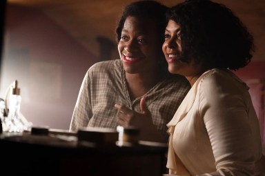 Fantasia Barrino and Taraji P. Henson star in "The Color Purple."