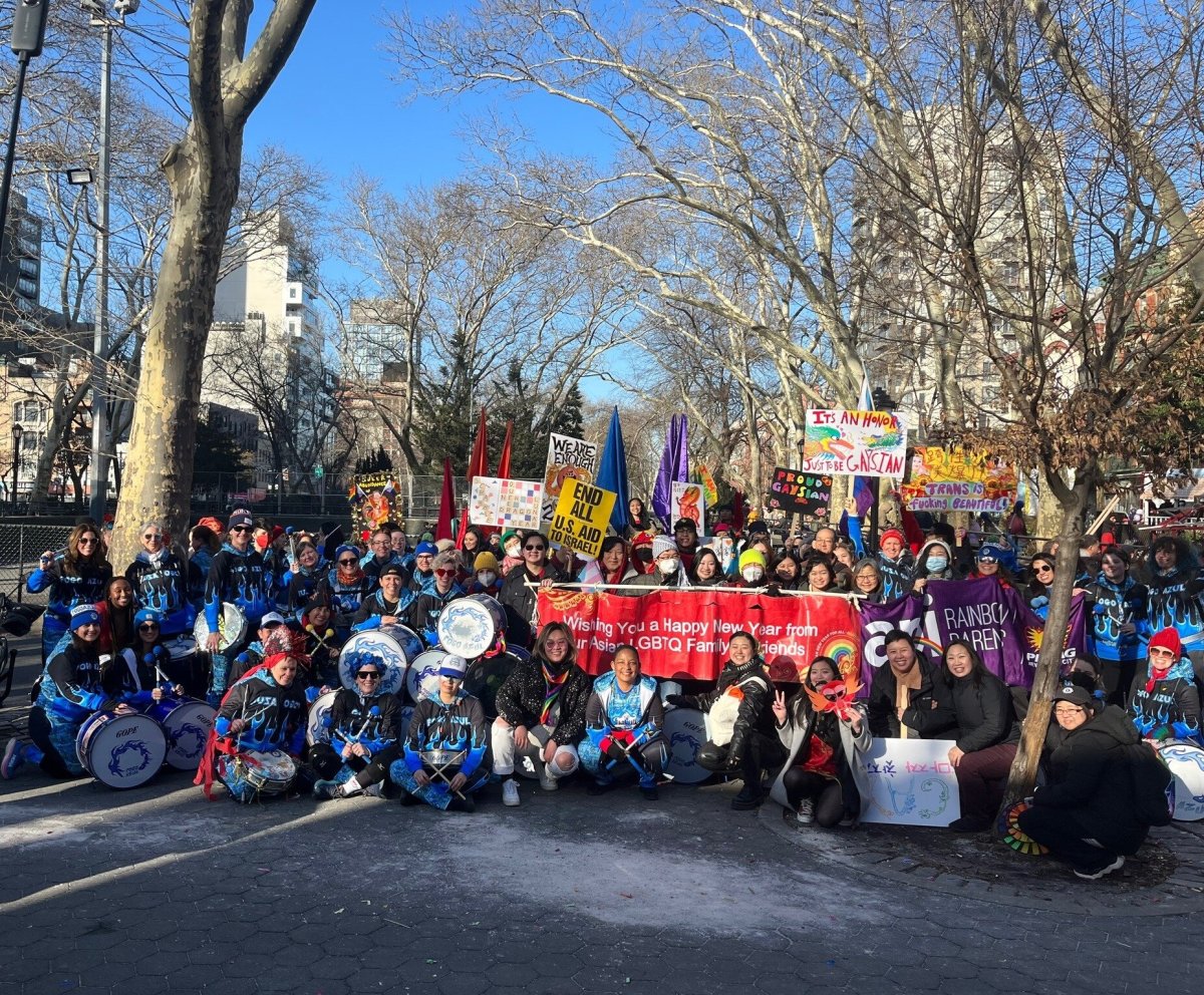 The New York City Lunar New Year For All contingent.