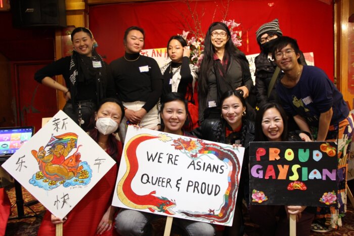 The Lunar Year for All organizing committee at the post-parade banquet.