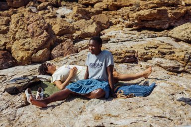 Cynthia Erivo and Alia Shawkat in "Drift."