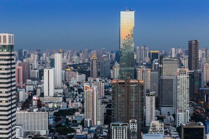 Bangkok, Thailand's capital and the seat of parliament. Members of the lower house voted overwhelmingly to approve marriage equality.