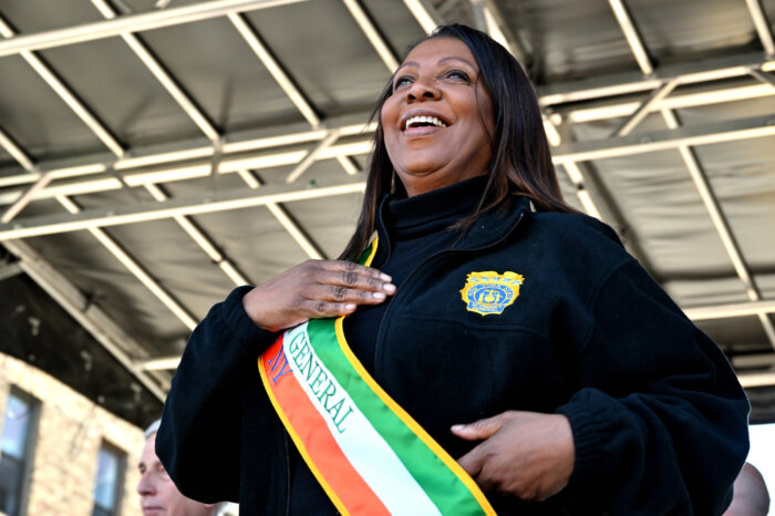 Attorney General Letitia James.