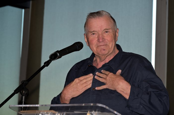 David Mixner speaks during a past Victory Fund event in New York.