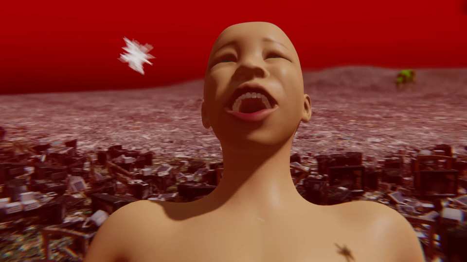 "UKI," completed last year, takes place in a hellscape that resembles a more debased version of the world of “Fresh Kill.”