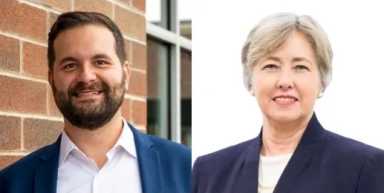 Sean Meloy, and Mayor Annise Parker of the Victory Fund.