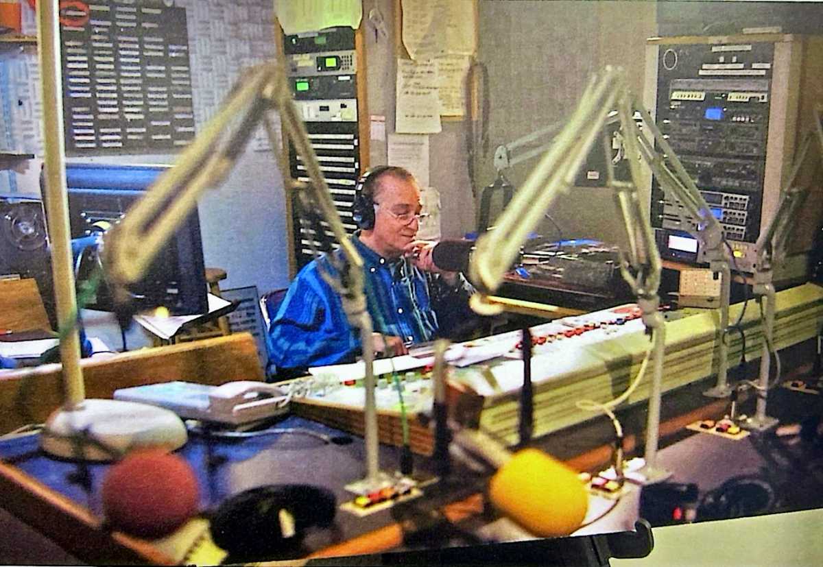 David Rothenberg during a broadcast.